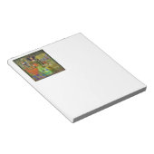  Stier Classic Vrouw Portret Gotische Kunst Notitieblok (Schuin)