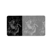 Stier Constellatie Hevelius 1690 Decor Etiket (Voorkant)