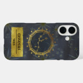 Stier Dark Zodiac Astrologie: Zwart en Goud Case-Mate iPhone Case (Achterkant (horizontaal))