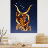 STIER DE STIER POSTER (Keuken)