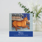 Stier de stier sterrenbeeld Verjaardagsfeest (Staand voorkant)