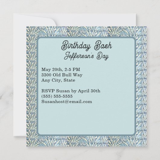 Stier de stier sterrenbeeld Verjaardagsfeest (Achterkant)