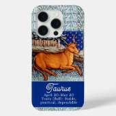 Stier de stier sterrenbeeld Verjaardagsfeest Case-Mate iPhone Case (Achterkant)