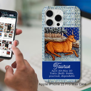 Stier de stier sterrenbeeld Verjaardagsfeest iPhone 15 Pro Max Hoesje