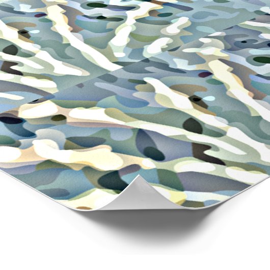 Stier de stier sterrenbeeld Verjaardagsfeest Poster (Hoek)