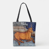 Stier de stier sterrenbeeld Verjaardagsfeest Tote Bag (Achterkant)