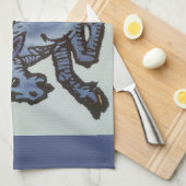 Stier de stier,  tekenen van de dierenriem theedoek (Quarter Fold)