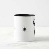 Stier De Stier Zodiac Astrologie Cadeau Mok (Midden)
