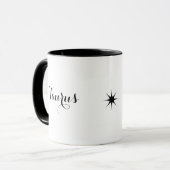 Stier De Stier Zodiac Astrologie Cadeau Mok (Voorkant links)