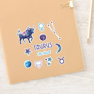 Stier Dierenriem Sticker Collectie