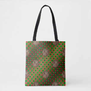 Stier en aarde tijger tote bag