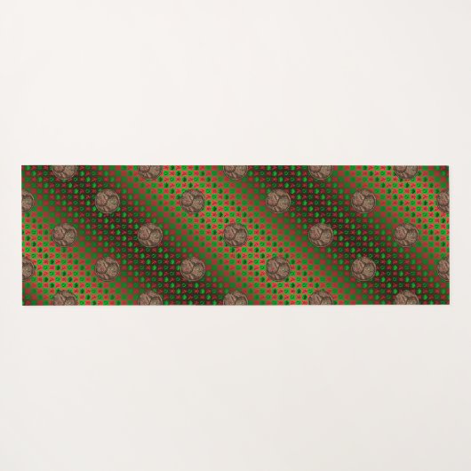 Stier en aarde tijger yogamat (Achterkant (horizontaal))