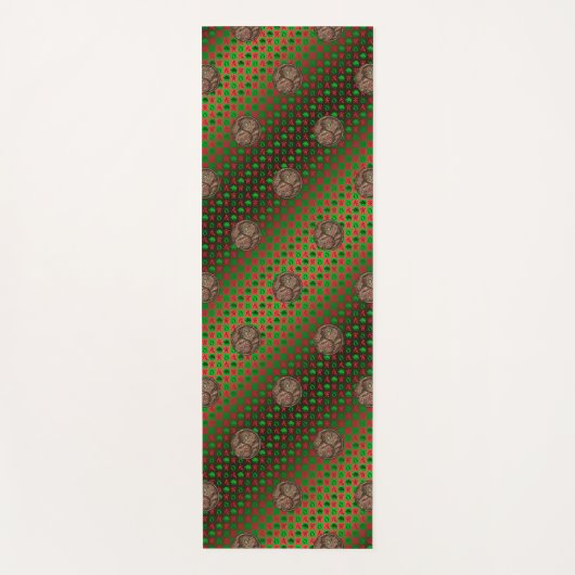 Stier en aarde tijger yogamat (Voorkant)