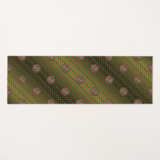 Stier en aarde tijger yogamat (Voorkant (horizontaal))