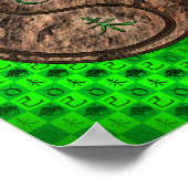 Stier en aardgeit poster (Hoek)