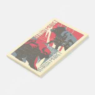 Stier- en Beermarkt - Cadeau voor Day Traders Post-it® Notes