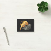 Stier- en beursohandeledendesign post-it® notes (Kantoor)