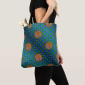 Stier en houtox tote bag (Dichtbij)