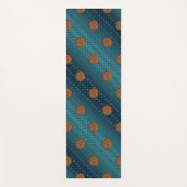 Stier en houtox yogamat (Voorkant)