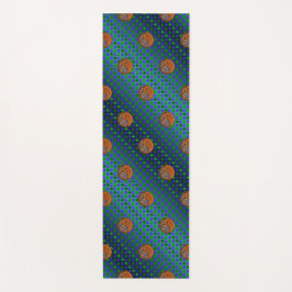 Stier en houtox yogamat