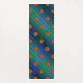 Stier en houtox yogamat (Achterkant)