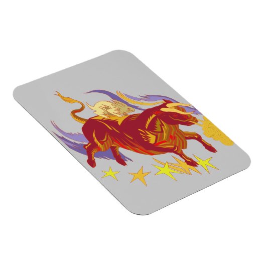 Stier en konijn flexibele magneet (Rechterzijde)