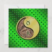 Stier- en metaalgeit kaart (Voorkant)