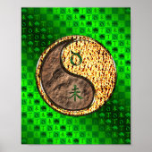 Stier en vuurgeit poster (Voorkant)