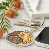 Stier en vuurgeit sleutelhanger (Voorkant Rechts)