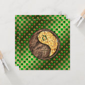 Stier en vuursnelheid kaart (Voorkant / Achterkant in situ)