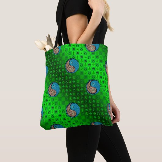 Stier en watergeit tote bag (Dichtbij)