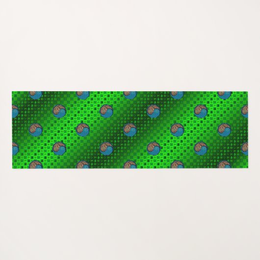 Stier en watergeit yogamat (Achterkant (horizontaal))