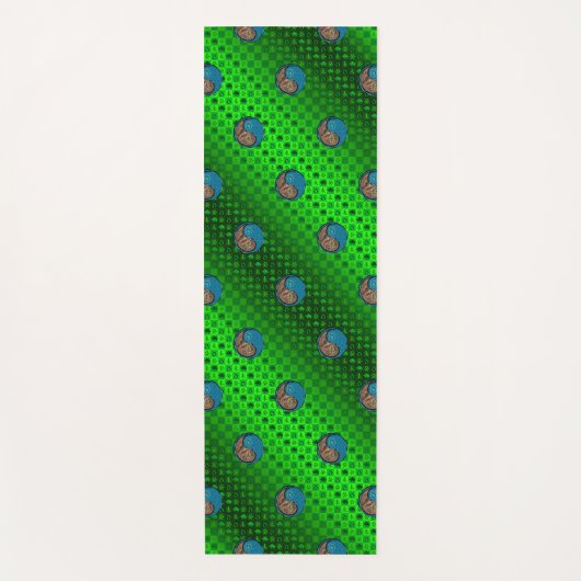 Stier en watergeit yogamat (Voorkant)