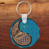 Stier en wateros sleutelhanger (Achterkant)