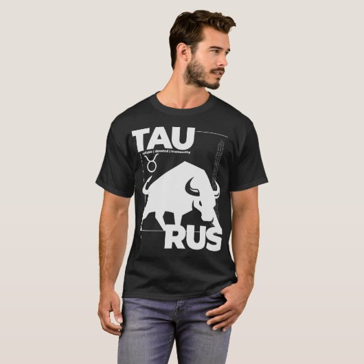 Stier Geest: Grond en niet te stoppen T-shirt (Voorkant volledig)