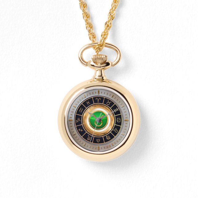 Stier - Het stier horoscoop symbool Horloge (Voorkant)