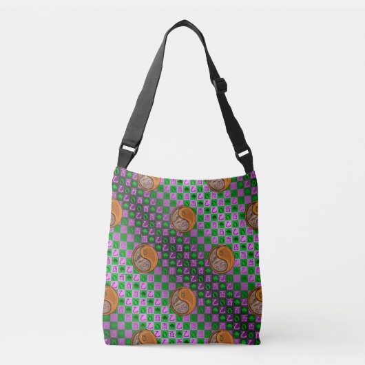 Stier & Hout Haan Crossbody Tas (Voorkant)