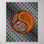 Stier & Hout Haan Poster (Voorkant)