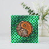 Stier & Hout Hond Kaart (Staand voorkant)