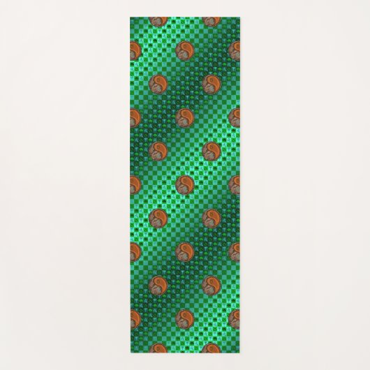 Stier & Hout Hond Yogamat (Voorkant)