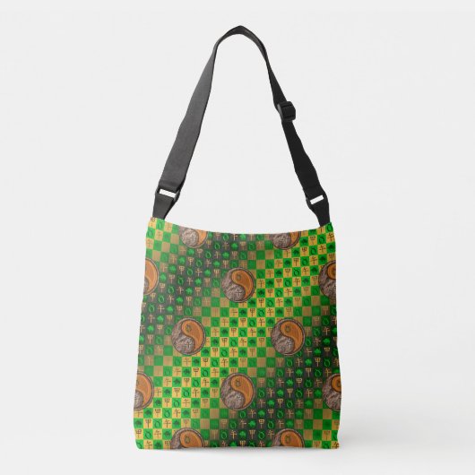 Stier & Hout Paard Crossbody Tas (Voorkant)