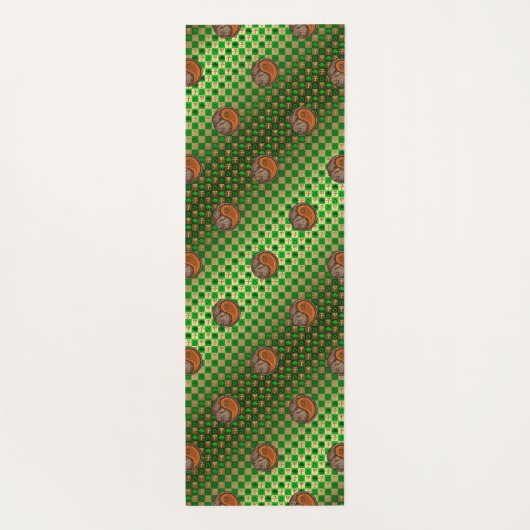 Stier & Hout Rat Yogamat (Achterkant)