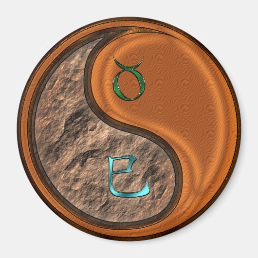 Stier & Hout Slang Magneet (Voorkant)