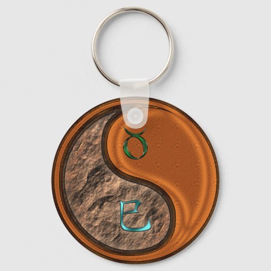 Stier & Hout Slang Sleutelhanger (Voorkant)