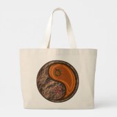 Stier & Hout Tijger Grote Tote Bag (Achterkant)