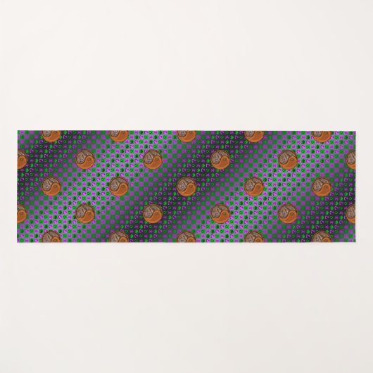 Stier & Hout zwijn Yogamat (Voorkant (horizontaal))