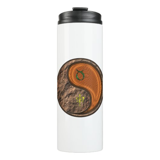 Stier & Houten Aap Thermosbeker (Voorkant)