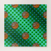 Stier & Houten Hond Legpuzzel (Horizontaal)