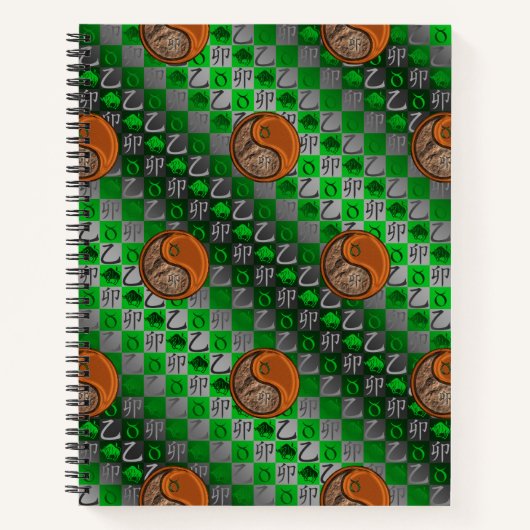 Stier & Houten Konijn Notitieboek (Voorkant)