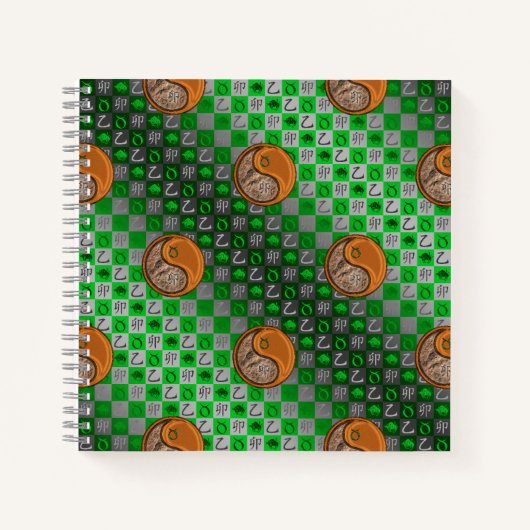 Stier & Houten Konijn Notitieboek (Voorkant)